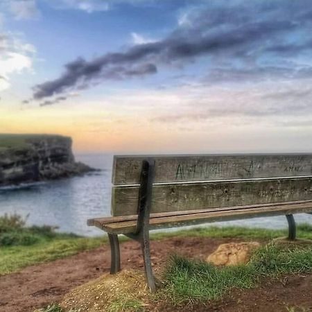 Appartamento Terraza Y Piscina Con Vistas Espectaculares Al Mar Parking Cubierto San Vicente De La Barquera Esterno foto