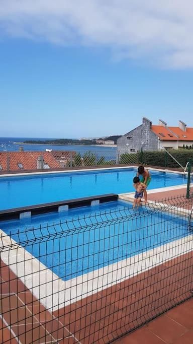 Appartamento Terraza Y Piscina Con Vistas Espectaculares Al Mar Parking Cubierto San Vicente De La Barquera Esterno foto